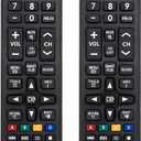 (Pack of 2) Universal for Samsung TV Remote, Replacement for Samsung Smart TV - LED LCD HDTV QLED SUHD UHD 4K 3D TV