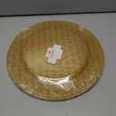 2 x Silver Spoons Gold with Beaded Rim Disposable Charger Paper Plates - 13" (Pack of 10) - Perfect for Weddings, Parties & Special Occasions