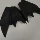 Pet Cat Bat Wings for Halloween Party Decoration, Puppy Collar Leads Cosplay Bat Costume,Cute Puppy Cat Dress Up Accessories (Black)