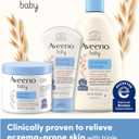 Aveeno Baby Eczema Therapy Nighttime Body Balm, Moisturizing Eczema Treatment, Ceramides, Triple Oat Complex, Soothes Dry, Itchy Skin, Hypoallergenic, Fragrance & Steroid Free, 11oz