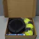 Hikeen Premium Tennis Trainer Rebound with Metal Base,Portable Solo Tennis Trainer Set with 3 Highly Elastic String Balls,Tennis Practice Equipment for Adult Kids an Beginners