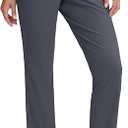 Seamaid Women's Golf Pants with Pockets 7/8 Stretch Ankle Travel Pants for Athletic Casual Size XS