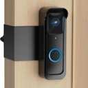 Blink Doorbell Mount, Anti-Theft Doorbell Mount for Blink Doorbell Camera, No Block Sensor & Night Vision Blink Camera Mount, Blink Outdoor Camera Bracket with Rain Cover