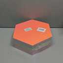 12 Pack Blacklight Acoustic Panels, 14"X 12" X 0.4" Hexagonal Soundproof Wall Panels, Sound Absorbing, Wall Decoration for Esports Room, Bedroom, Glow in the Dark under UV Reactive