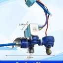 DA62-04027A Replacement for samsung Refrigerator Water Valve - RFG29PHDWPXAA, RF4267HARS/XAA, RFG298HDWP/XAA, RF4287HARS/XAA, RF4287HARS/XAC, RFG297HDBP/XAA