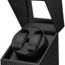 Watch Winder for Automatic Watches,Automatic Watch Winder Box with Slots,Double Watch Winder with Quiet Japanese Motor