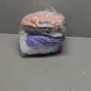 ALVABABY 6 Pack Cloth Diaper with 12 Inserts One Size Adjustable Washable Reusable Diaper Cover for Baby Girls and Boys (03 Light Blue/White/Purple/Pink/Grey/Red)