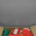 2 Packs 6ft Christmas Inflatable Santa and Gingerbread Man on Gift Box Christmas Blow Up Decor for Outdor/Home/Lawn/Yard Decoration