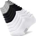 Ankle Socks Womens Athletic Running Comfort Cushioned 3/5/6Pairs (8-10)