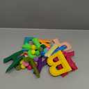 Pre-Strung Happy Birthday Banner, Felt Ball Garland HAPPY BIRTHDAY Garland, Rainbow Decorations Decor Party Pennant, Multicolor Bunting String Triangle Flags Bulk Rainbow Bunting (Colorful)