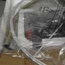 Boncoo LED Floor Lamp Fully Dimmable Modern Standing Lamp Arc Floor Lamp with Adjustable Drum Shade, Tall Pole Reading Lamp Light for Living Room Bedroom Study Room, Bulb Included (Gold)