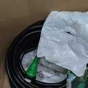 RVGUARD 50 Amp 50 Foot RV Power Cord, 14-50P to SS2-50R Generator Extension Cord, Heavy Duty STW Cord with LED Power Indicator and Cord Organizer, Green, ETL Listed