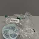 HandFan Personal Misting Fan, Poratable Handheld Rechargeable Mister Fan, Battery Operated Mist Fan, for Travel, Camping, Outdoors, Makeup(Green)