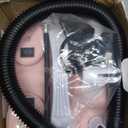 AXHJ Electric Balloon Pump, Portable Electric Air Balloon Pump Dual Nozzle Air Blower Pump, Balloon Inflator for Party Decorations (Pink)