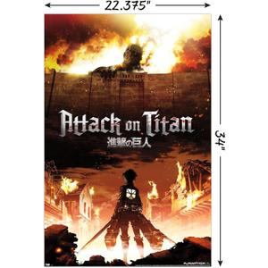 Trends International Attack on Titan Poster Book 8.5" x 11"