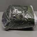 Topfinel Olive Green Velvet Blackout Curtains 84 Inches Long,Soundproof Room Darkening Dark Green Thermal Insulated Boho Elegant Moody Grommet Curtains for Living Room Bedroom 2 Panels