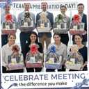 Tenceur 24 Set Empty Baskets for Team Appreciation Gifts - Bulk Gift Basket Kit with Pull Bows & Plastic Bags DIY Cardboard Tray for Team Employee Teacher Coworker Nurse Present(Chic,Morandi)