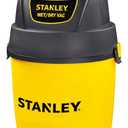 Stanley Wet/Dry Vacuum, 2 Gallon, 2 Horsepower (Yellow)