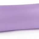 INFIIXSO Body Pillow Cover with Zipper, Luxury Mulberry Silk Body Pillow Case 20x54 Inches, Ultra Smooth and Soft Cooling Long Pillowcase, Gift for Women, Men(Lavender)