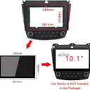 Electronic 10.1 Inch Double DIN Installation Dash Kit Compatible with Honda Accord 7th 2003-2007 Install Mount kit Car Frame Car Stereo
