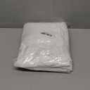 River Dream No Hook Slub Textured Shower Curtain with Snap-in PEVA Liner Set - 71" x 74"(72"), Hotel Style with See Through Top Window, Fabric Outer Curtain & Waterproof Inner Liner, White, 71x74