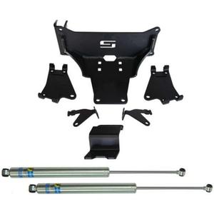 RealTruck SUPERLIFT SUSPENSION Dual Steering Stabilizer Kit for Ford F-250/F-350 | Bilstein 5100 Series Cylinders | 92742 | Fits 2005-2022 Ford F-250 / F-350 Superduty with No Lift to Any Lift Height