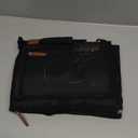 Portable Diaper Changing Pad with Shoulder Strap, Detachable Travel Changing Pad with Baby Wipes Pocket, Gifts for Baby Shower, Newborn Girls and Boys (Black)