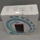 JKSHMYT Smart Weighted Fit Hoop Plus Size for Adults Weight Loss, Hula Circle-2 in 1 Infinity Fitness Hoop, 24 Links Detachable & Size Adjustable, with Waist Trainer for Women