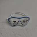 ARENA Unisex Adult The One Swim Mask Fitness Swimming Goggles Men and Women Large Fit Polycarbonate Mirror/Non-Mirror Lens (Clear/Blue)