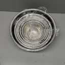 Mixing Bowls with Lids Set, 6 PCS Stainless Steel Mixing Bowls with 3 Grater Attachments, Kitchen Food Storage Organizers Nesting Mixing Bowl, Large Size 4.5, 3.5, 2.1, 1.5, 1.1, 0.7QT (Khaki)