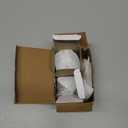 2 Pack Crystal Glass Dummy Door Knobs, Non-Turning Single Side Dummy Door Knob for Interior Doors in Antique Brass