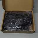 Stand Mixer Cover Compatible with KitchenAid 5/4.5 Quart Tilt Head Lift Mixers, Washable Appliance Dust Cover with Multi Pockets for Kitchen Aid Accessories and Attachments, Black