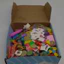 Kiss Monkey 640 PCS Prize Treasure Box Toys for Classroom, Party Favors for Kids, Fidget Toys Bulk, Goodie Bags Stuffers for Kids, Birthday Gifts, Pinata Stuffers, Carnival Prizes
