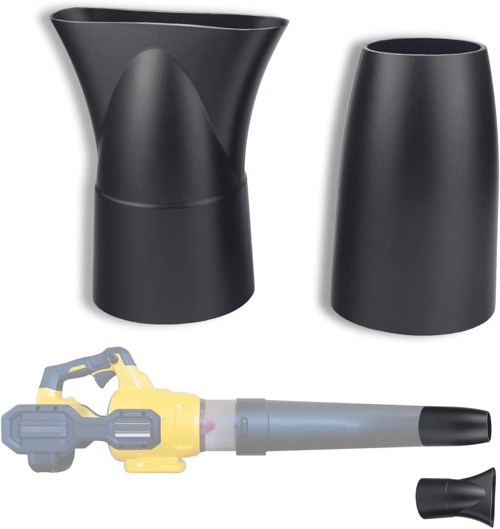 Leaf Blower Flat Nozzle & Flare Tip Nozzle Kit Compatible with Dew-alt 60V Flexvolt Leaf Blower DCBL772X1, DCBL772, Fits Model - Quick Drying, Cleaning and Other uses, Easy to Install and Remove