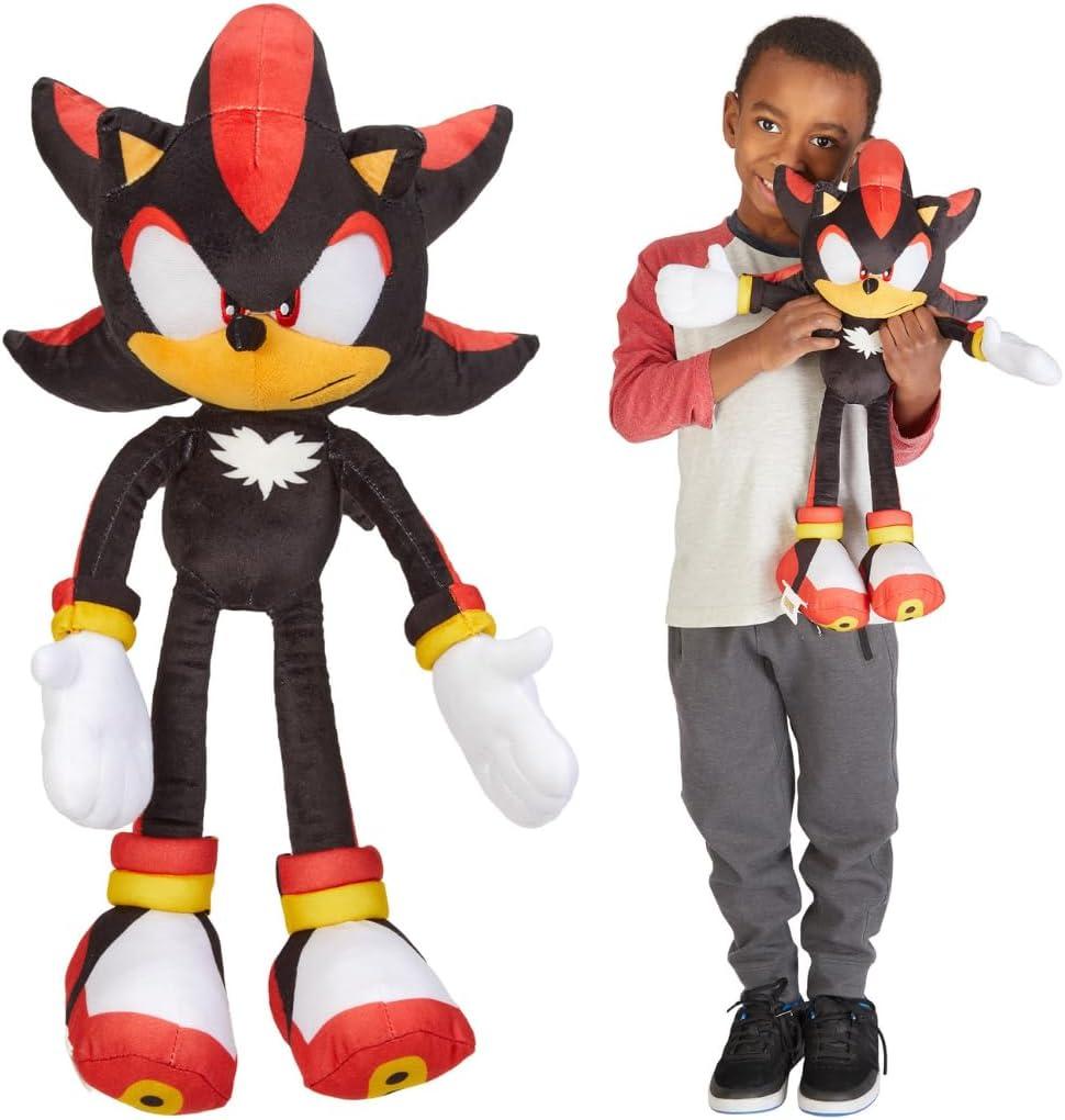 Sonic Shadow The Hedgehog Anime Kids Bedding Super Soft Plush Cuddle Pillow Buddy, One Size, (Officially Licensed Product)