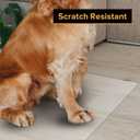 Clear Frosted Floor Mat, PVC Durable Anti-Scratch Floor Mat (24"x 36")