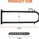 MaxxHaul 50885 4-Inch Wide Bike Cradles Replacement for MaxxHaul 50641 Cargo Carrier and 2-Bike Rack - Set of 2