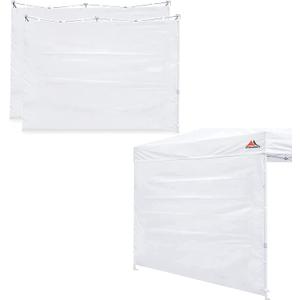 SCOCANOPY Sidewalls for 10x10 Canopy Frame, 3 Pack SunWalls Only,White