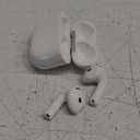 Apple AirPods 4 Wireless Earbuds, Bluetooth Headphones, Personalized Spatial Audio, Sweat and Water Resistant, USB-C Charging Case, H2 Chip, Up to 30 Hours of Battery Life, Effortless Setup for iPhone, Without Active Noise Cancellation, Without AppleCare+