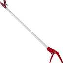 Tree Trimmer, 2 Foot Pole Pruner, Long Reach Pruning Shears, Cut and Hold Garden Clippers, Aluminum Lightweight Handle Fruit Picker, Branch Bypass Loppers