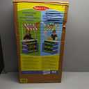 Melissa & Doug Wooden Grocery Store and Lemonade Stand - Reversible Awning, 9 Bins, Chalkboards