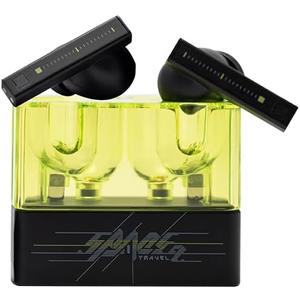 Moondrop Space Travel 2 HiFi Noise-Canceling TWS Wireless Earphone Bluetooth 6.0 ANC Low-Latency Game Mode SBC/AAC (Black)