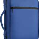 Bible Cover, Bible Carrying Book Case for Women,Protective Church Organizer Holder Bag with Handle Pockets,Christian Gift for Girls Boy and Men Blue