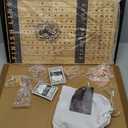 Horse Race Board Game, Horse Racing Board Game with 11 Luxury Metal Horses, 4 Dice, 2 Boxes of Cards, and Thickened Wood Horse Race Game Board