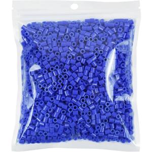 Fuse Beads 2000 Pieces 5mm Blue Melty Iron Beads Compatible with Perler and Hama