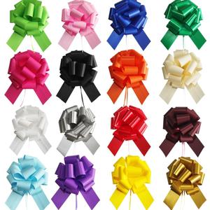 16 Pcs Pull Bows for Gift Wrapping,6 Inch Gift Bows for Presents,Birthday,Anniversary,Party,Christmas,Wreath,Holiday Celebration Gift Decoration (16Pcs Mixed Color)
