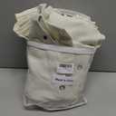 Ivory Cream Shower Curtain Boho Cotton Texture Mid Century Minimalist Arch Shower Curtain for Bathroom, 72" W X 78" L