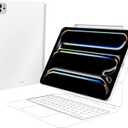 SwitchEasy CoverBuddy Lite for 2024 iPad Pro 11" - Case Compatible with Magic Keyboard for iPad Pro (M4), with Apple Pencil Pro Pencil Holder - White