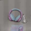 iClever BTH26 Active Noise Cancelling Headphones for Kids, 60H Play Time, Safe Volume 80dBA, Type C Fast Charging, Bluetooth5.4, Kids Bluetooth Headphones with Mic AUX Cord for iPad Airplane, Purple