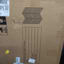 7RiversART Heavy Duty Portable Gridwall Display Panels – 3 × 2' × 6' Black Metal Wall & Freestanding Display for Retail, Trade Shows, Art Studios, Garage & Home Organization, White Finish